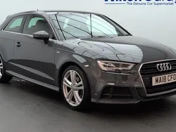 Used 2018 Audi A3 Sportback S-Line Hatchback | £14,200 (Good price)