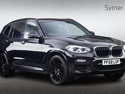 Black Used 2018 BMW X3 M Sport SUV | £24,500 (Fair price)