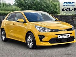 Yellow Used 2022 Kia Rio Hatchback | £12,299 (Fair price)