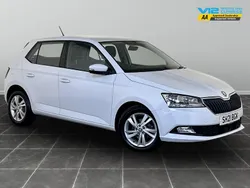 White Used 2021 Skoda Fabia SE Hatchback | £6,995 (Good price)