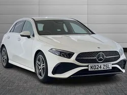 White Used 2024 Mercedes A180 AMG Line Premium Hatchback | £27,390 (A bit pricey)