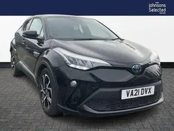Black Used 2021 Toyota C-HR Design SUV | £19,995 (Fair price)