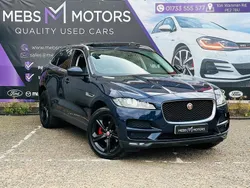 Blue Used 2017 Jaguar F-Pace Portfolio SUV | £12,876 (Fair price)