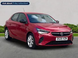 Red Used 2020 Vauxhall Corsa Hatchback | £9,415 (Good price)
