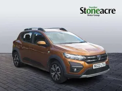 Orange Used 2022 Dacia Sandero Prestige Hatchback | £11,700 (Fair price)