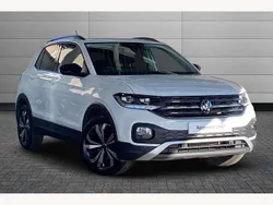 White Used 2023 VW T-Cross Black Edition SUV | £19,050 (Fair price)