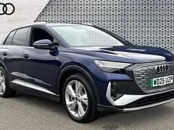 Blue New 2025 Audi Q4 e-tron S-Line SUV | £37,290 (Fair price)