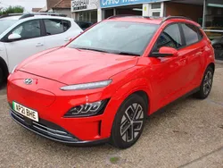 Ultimate red metallic Used 2021 Hyundai Kona Ultimate SUV | £16,995 (Fair price)