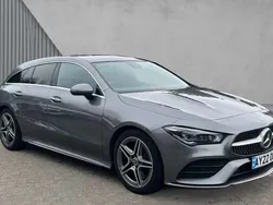 Mountain grey metallic Used 2022 Mercedes CLA250 AMG Line Premium Plus Sedan | £24,086 (Good price)