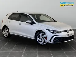 White Used 2021 VW Golf VIII GTE Hatchback | £17,295 (Fair price)