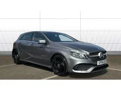 Grey Used 2018 Mercedes A200 AMG line Hatchback | £12,969 (Good price)