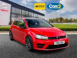 Red Used 2015 VW Golf VII R Hatchback | £14,399 (Fair price)