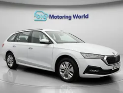 White Used 2022 Skoda Octavia SE Technology Estate | £15,900 (Fair price)