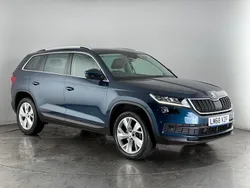 Blue Used 2018 Skoda Kodiaq SUV | £18,550 (Fair price)