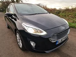 Black Used 2017 Ford Fiesta Titanium Hatchback | £7,000 (A bit pricey)