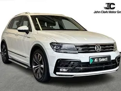 White Used 2018 VW Tiguan R-line SUV | £18,750 (Super price)