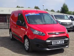 Red Used 2017 Ford Transit Van | £5,485 (A bit pricey)