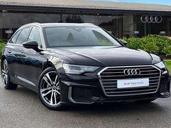Black Used 2022 Audi A6 S-Line Estate | £27,490 (Fair price)