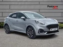 Solar silver premium paint Used 2023 Ford Puma ST-Line SUV | £20,415 (Expensive)