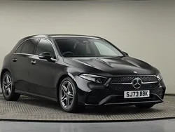 Cosmos black metallic finish Used 2023 Mercedes A180 Executive Hatchback | £24,100 (Fair price)