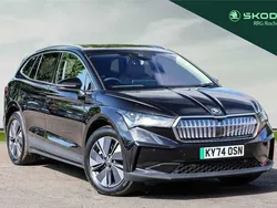 Black Used 2024 Skoda Enyaq iV SUV | £31,900 (A bit pricey)