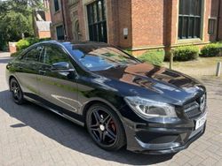 Black Used 2015 Mercedes CLA180 AMG Sedan | £12,932 (Fair price)