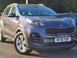 Silver Used 2018 Kia Sportage 2 SUV | £10,495 (Fair price)