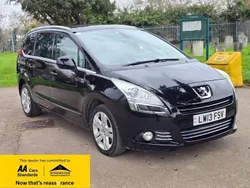 Black Used 2014 Peugeot 5008 Allure MPV | £7,988 (Expensive)