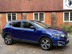 Blue Used 2018 Nissan Qashqai N-Connecta SUV | £9,500 (Fair price)