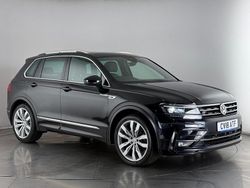 Black Used 2018 VW Tiguan R-line SUV | £19,700 (Good price)