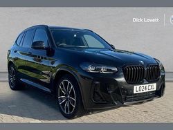Black Used 2024 BMW X3 M Sport SUV | £37,990 (Fair price)