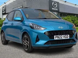 Turquoise Used 2022 Hyundai i10 Premium Hatchback | £11,970 (Fair price)