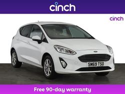 White Used 2020 Ford Fiesta Zetec Hatchback | £8,749 (Fair price)