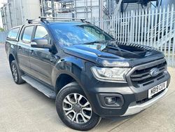 Black Used 2019 Ford Ranger Wildtrack Pickup | £12,450 (Good price)
