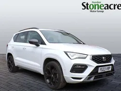 White Used 2023 Seat Ateca Black Edition SUV | £21,495 (Fair price)