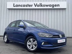 Blue Used 2018 VW Polo SE Hatchback | £11,995 (Fair price)