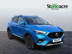 Blue Used 2023 MG ZS Exclusive Sedan | £16,162 (Fair price)