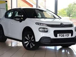 White Used 2018 Citroën C3 Feel Hatchback | £5,510 (Fair price)