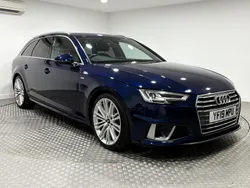 Blue Used 2019 Audi A4 S-Line Estate | £17,995 (Fair price)