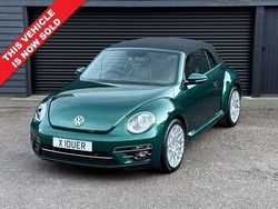 Green Used 2016 VW Beetle Design Cabriolet | £21,950