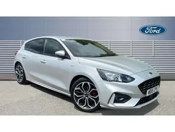 Silver Used 2019 Ford Focus ST-Line X Hatchback | £13,500 (Fair price)