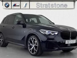 Black Used 2022 BMW X5 M Sport SUV | £47,490 (Good price)