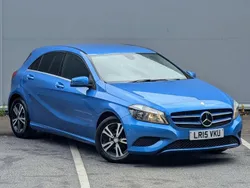 Blue Used 2015 Mercedes A180 SE Hatchback | £7,695 (Good price)
