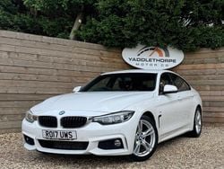 White Used 2017 BMW 420 Gran Coupé M Sport Coupe | £11,495 (Good price)