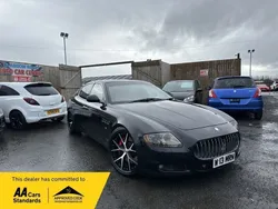 Black Used 2009 Maserati Quattroporte Sedan | £15,995