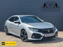 Silver Used 2019 Honda Civic SR Hatchback | £10,699 (Good price)