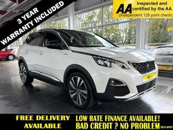 White Used 2018 Peugeot 3008 GT-line SUV | £12,595 (Fair price)