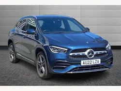 Denim blue Used 2022 Mercedes GLA250 Exclusive SUV | £23,700 (Good price)