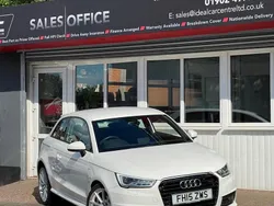 White Used 2015 Audi A1 S-Line Hatchback | £8,495 (Fair price)