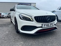 White Used 2016 Mercedes A250 Premium Hatchback | £14,995 (A bit pricey)